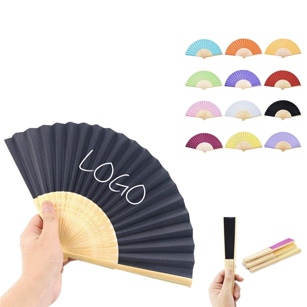 Custom Paper Folding Fan