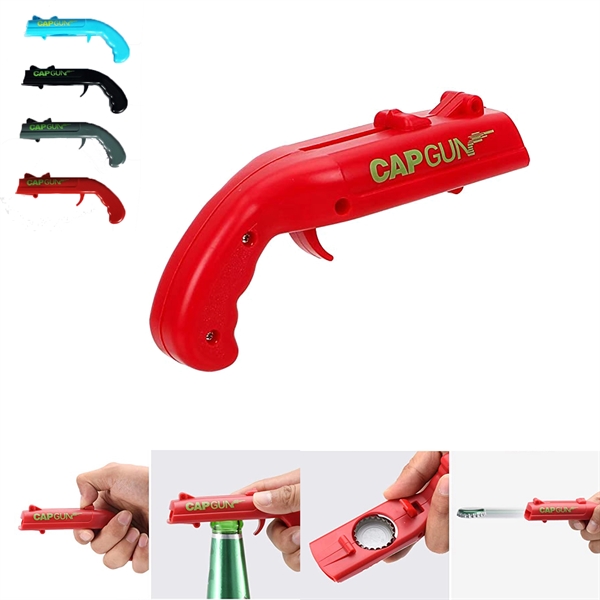Beer Bottle Openers Cap Gun Launcher