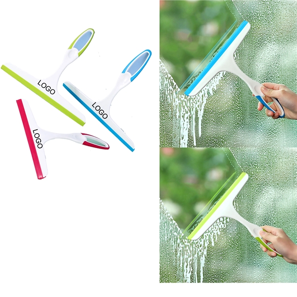 Custom Home hung cleaning windows labor-saving squeegee