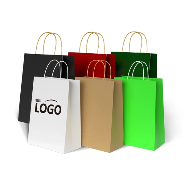 Natural Kraft Paper Carry-Out Bag (8.3"x10.7"x4.4") 