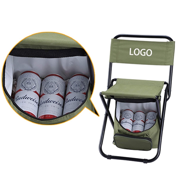 Portable Cooler Chair for Fishing