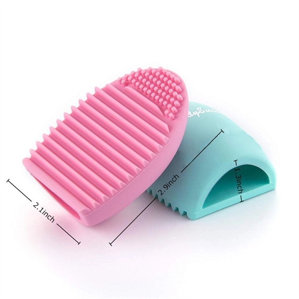 Silicone Cosmetic Brush Cleaning Egg