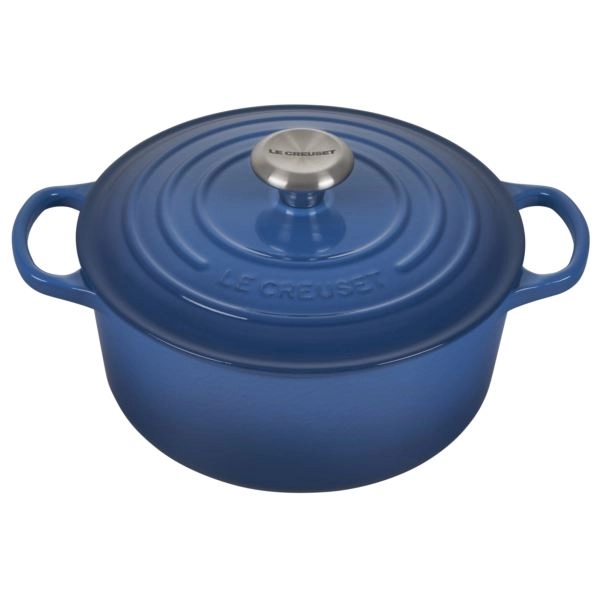 4.5qt Signature Cast Iron Round Dutch Oven Marseille