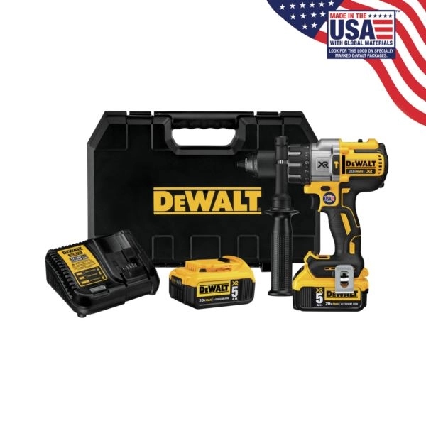 20V MAX XR Lithium-Ion Brushless 3-Speed Hammer Drill Kit