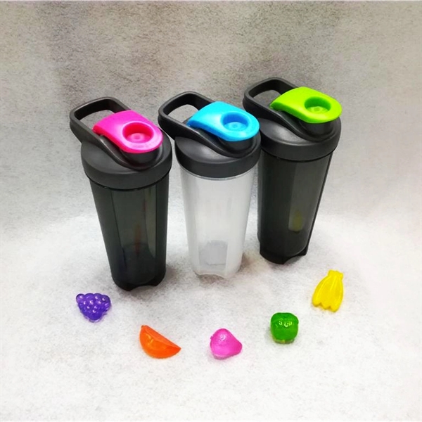 Protein Powder Shaker Bottle With Handle And Scale