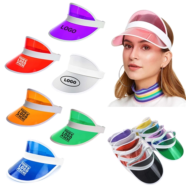 Customized Sun Clear Visor Hat Adult Kids Helmet for Outdoor