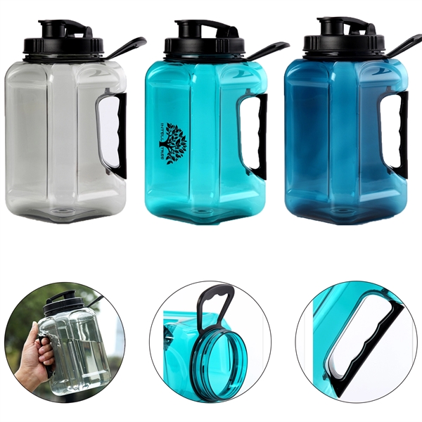 80 Oz Integrated Handle Reusable Large Water Bottle