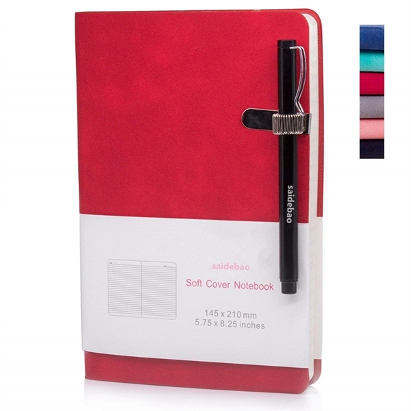 A5 Notebook with Pen Holder