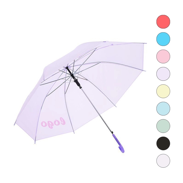21'' & 8K Frosted Colorful Umbrella
