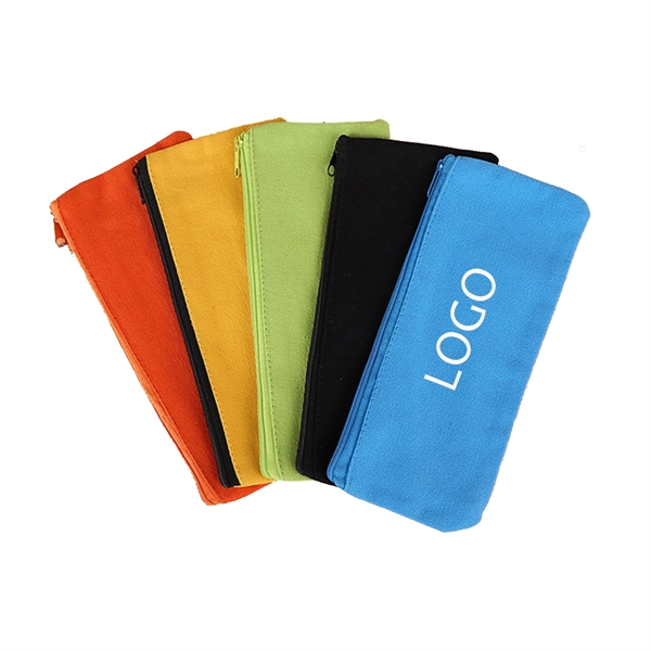 Custom Printed Canvas Pen Bag