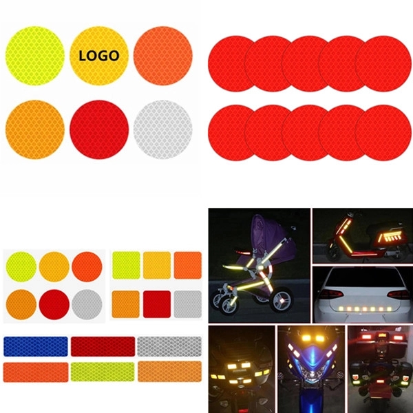 Anti Collision Sensor Sticker 2 Inch Anti-Collision Reflective Safety Sticker