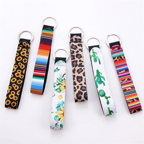 Full Color Neoprene Keychain