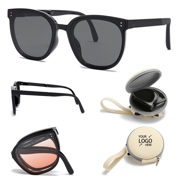 Polarized Foldable Sunglasses With Case