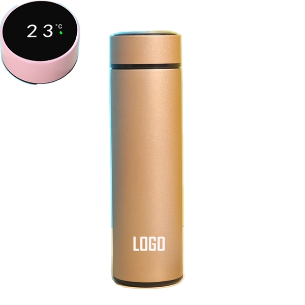 Double Layer Stainless Steel Intelligent Thermos Cup