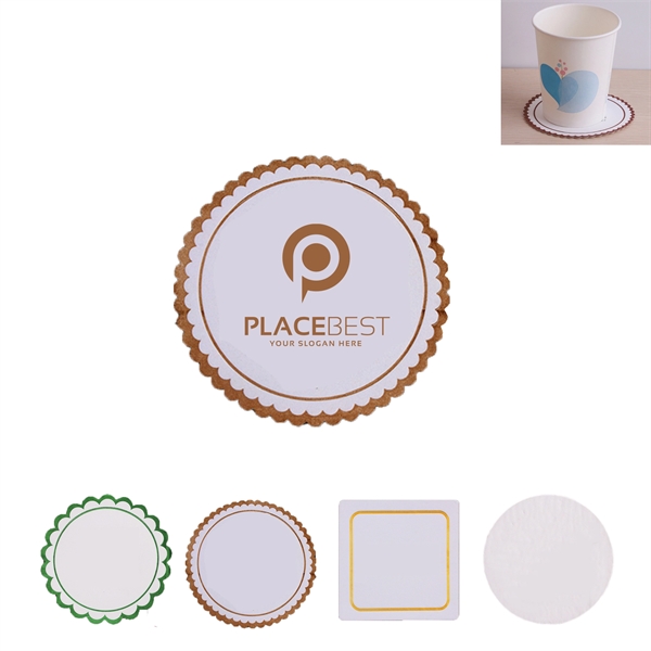 Hotel Disposable Absorbent Paper Coasters