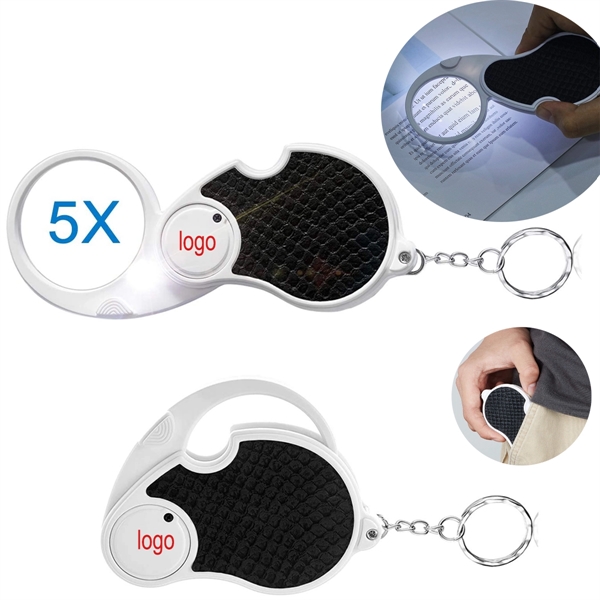5X Pocket Magnifying Glass
