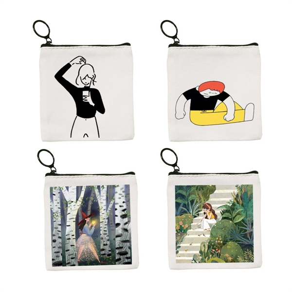 Canvas Coin Bag