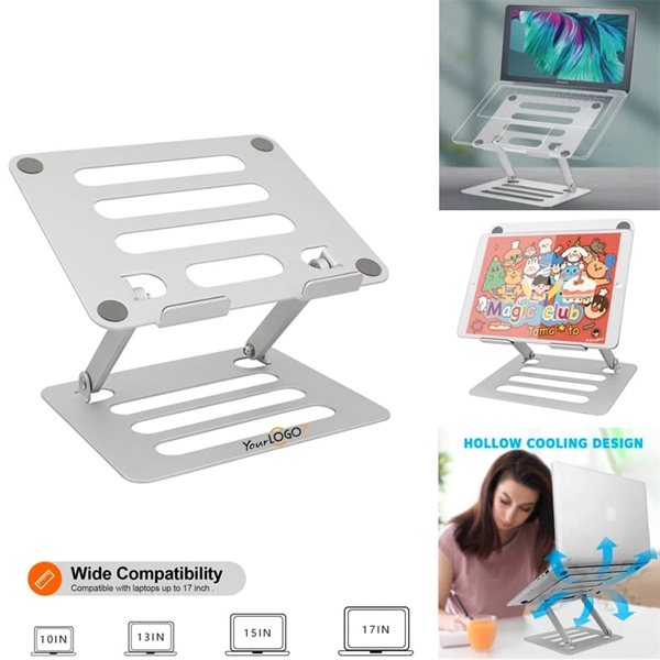 Ergonomic adjustable universal laptop stand holder