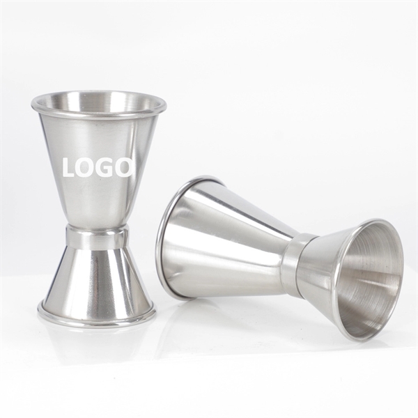 1/2-1 OZ Stainless Steel Double Bar Cocktail Jigger
