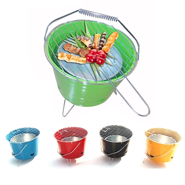 Bucket BBQ grill