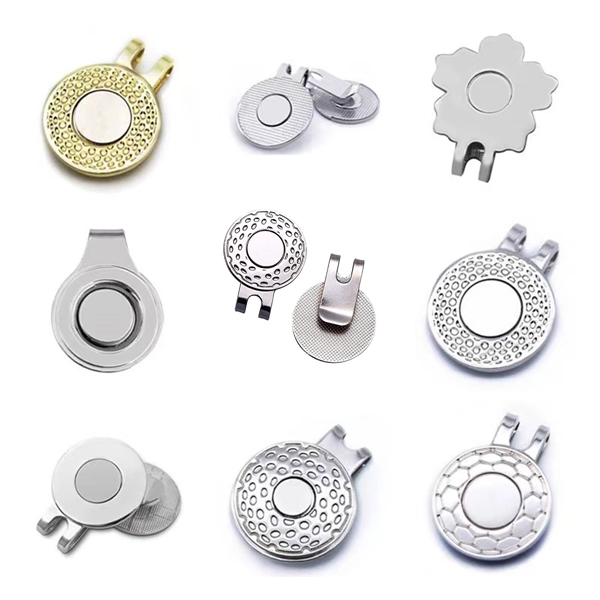 Magnetic Golf Hat Clip Ball Marker Holder