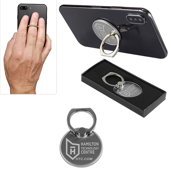 The Twister Cell Phone Metal Ring Holder and Stand