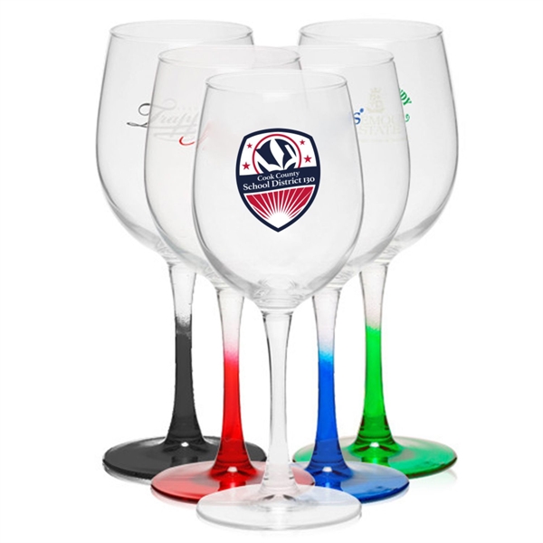 12 oz. USA Made ARC Connoisseur White Glasses W/ Custom Logo
