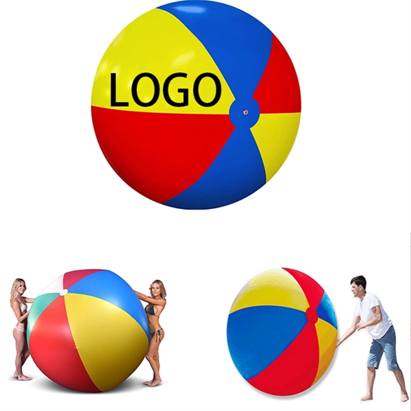 86.6" Giant 3 Color Beach Ball