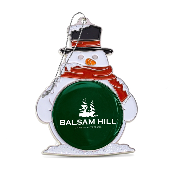 Classic Snowman Holiday Ornament
