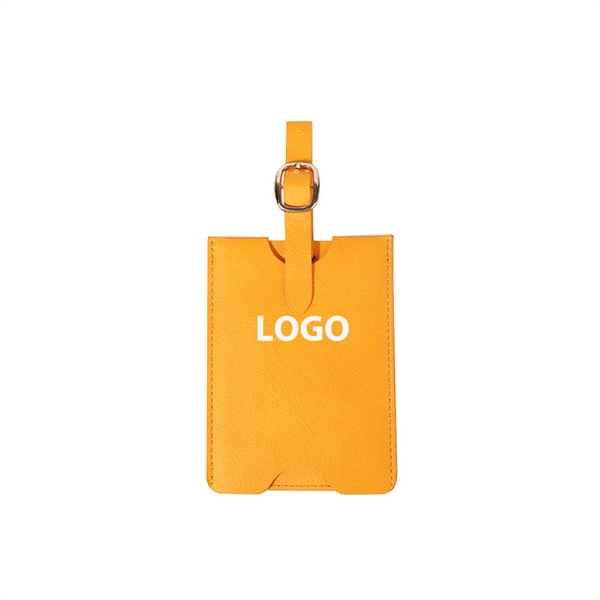 Premium PU Leather Luggage Tag