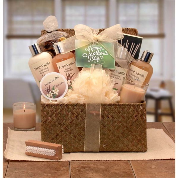 Mother's Day Blissful Relaxation Vanilla Spa Gift Basket