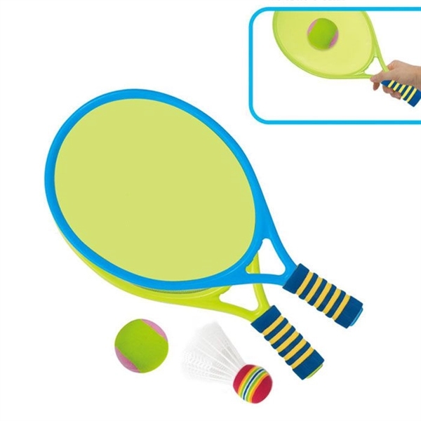 Double-Side Throw Ball Game Stick Target Tennis Racket