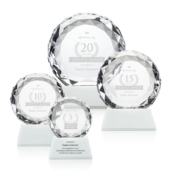 Seville Award on Entwhistle Base - White