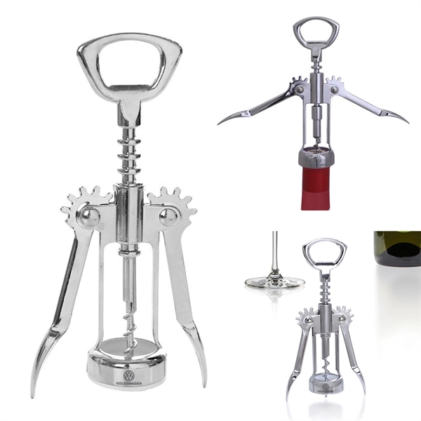Winged Corkscrew with Cap Lifter