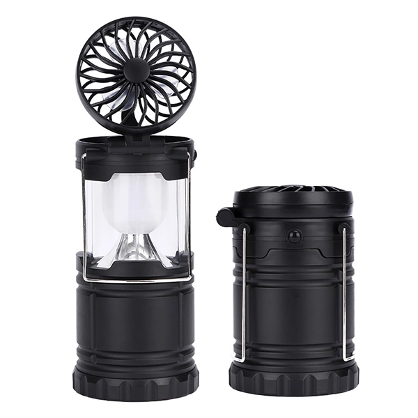 2 In 1 Camping Fan Lantern