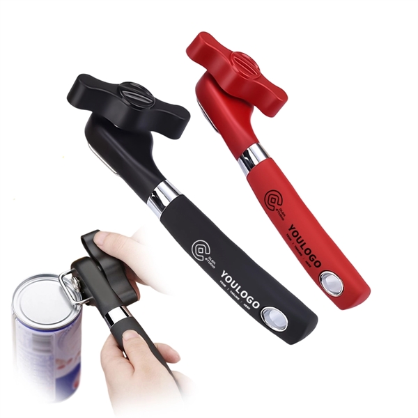 Single Rubber Handle Can Opener