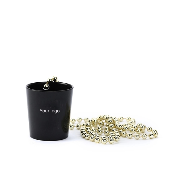 2 oz Mini Plastic Shot Glasses Cups with Beads