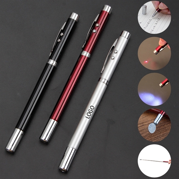 Retractable Multifunctional Ballpoint Pen