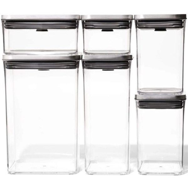 OXO Steel 6 Piece POP Container Set
