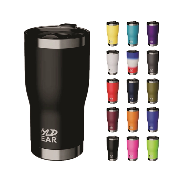 Wyld Gear 20oz Stainless Steel Tumbler with Build-in opener