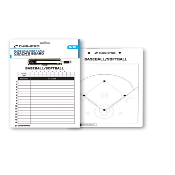 9" x 12" Baseball/Softball Coach's Board
