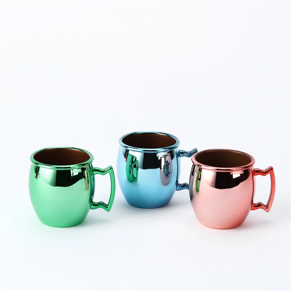 2 oz Mini Plastic Moscow Mule Mugs Shot Glasses