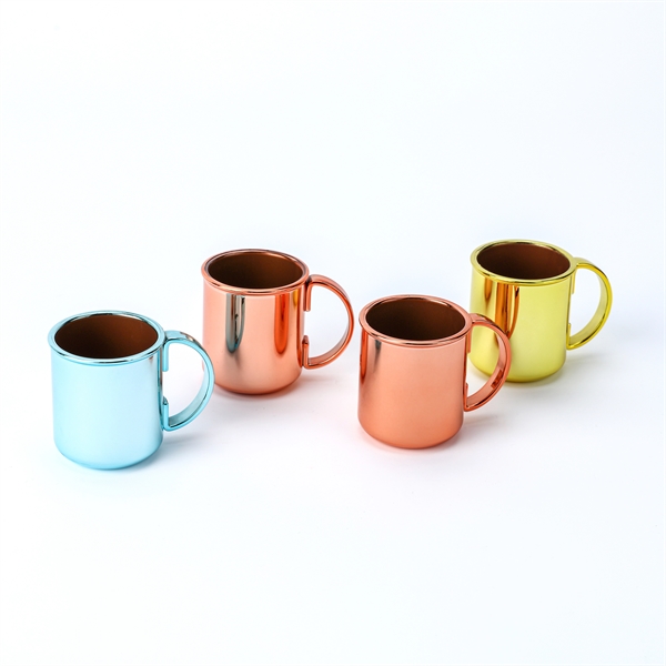 2 oz Mini Plastic Moscow Mule Copper Mugs Shot Glasses