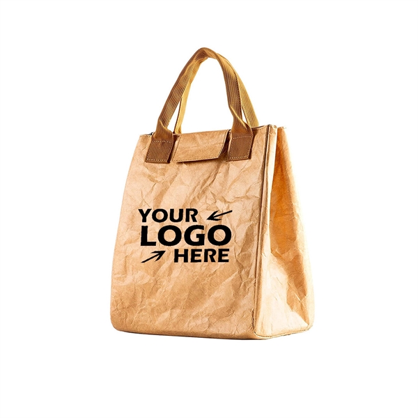 Leakproof and Water-Resistant Tyvek Insulated Lunch Bag Tote