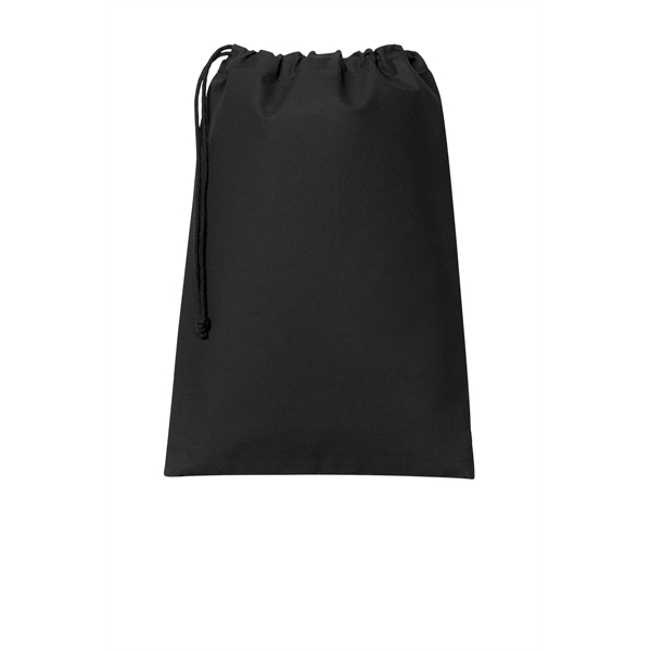 Port Authority Core Cotton Drawstring Bag