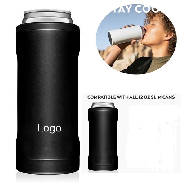 12Oz Slim Insulated Can Cooler