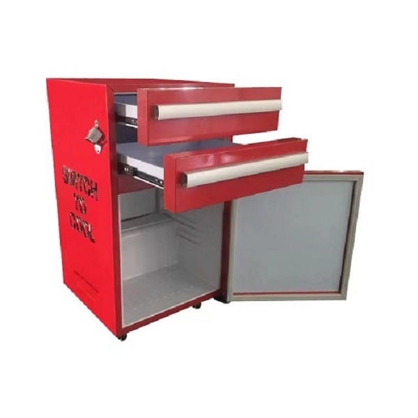 52Liter 1.8 Cubic Feet ToolBox Fridge with two drawers