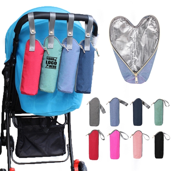 Cooler Bag Baby Bottle Organizer With Strap
