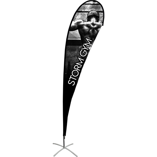 Teardrop Flag Banner Stand-Single Sided