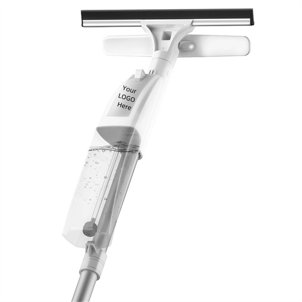Water Spray Double-Sided High Rise Glass Window Wiper